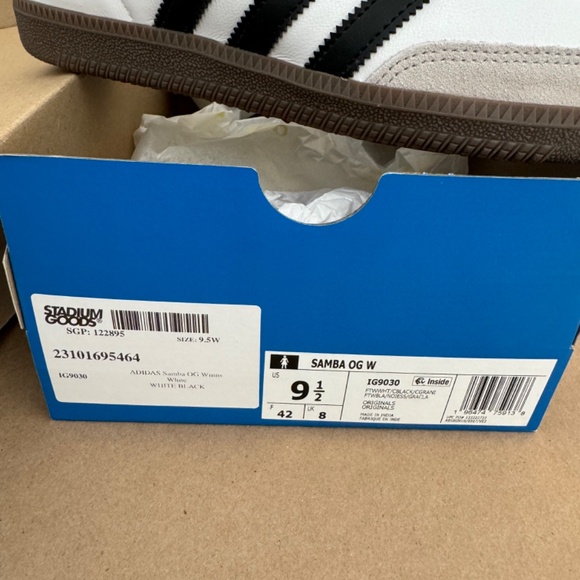 Adidas Samba OG W Sz 9.5 - Picture 3 of 6